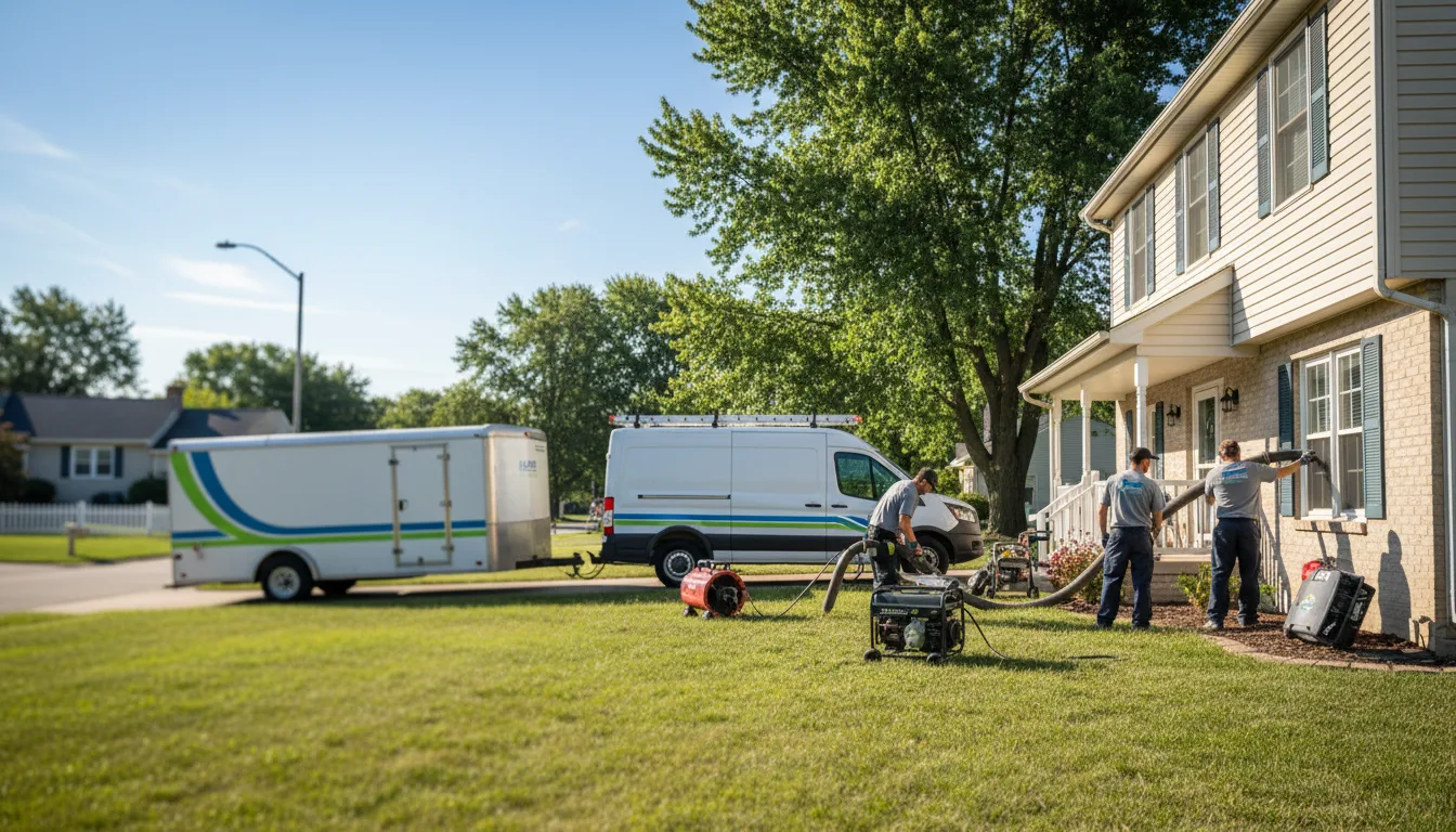 Flooded Basement Restoration And Cleanup With Repair in Willsboro, NY near me